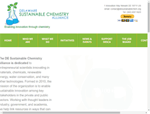 Tablet Screenshot of desustainablechem.org